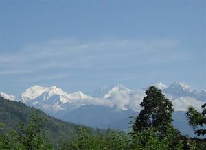 View from Biksthang