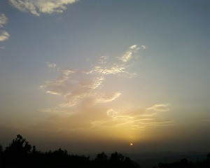 Sunrise from Netarhat