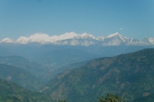 Mt. Kanchenjungha from Solophok
