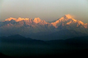 Mt. Kanchenjungha from Jhusing