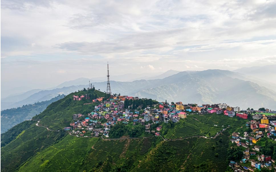 Kurseong town