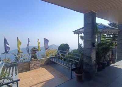View of Gidda Pahar home stay