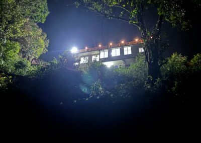 Hawadara Village resort at night